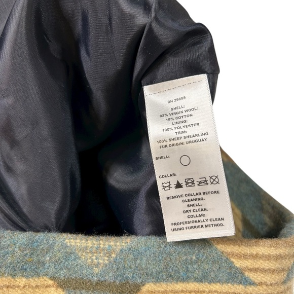 PENDLETON | Women’s Stillwater Tan Brownsville Coat - Sz Large - NWT - Picture 11 of 15